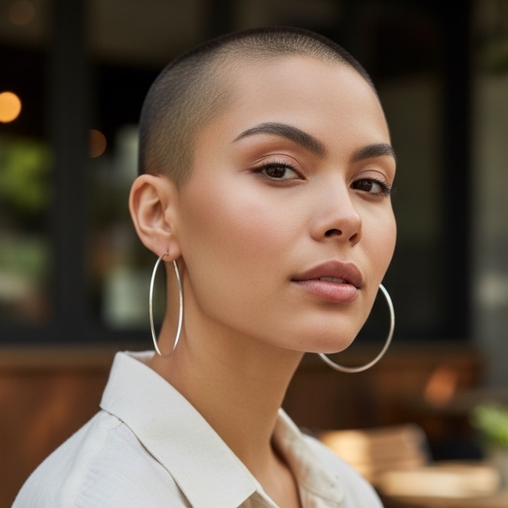 Silver Hoop Earrings